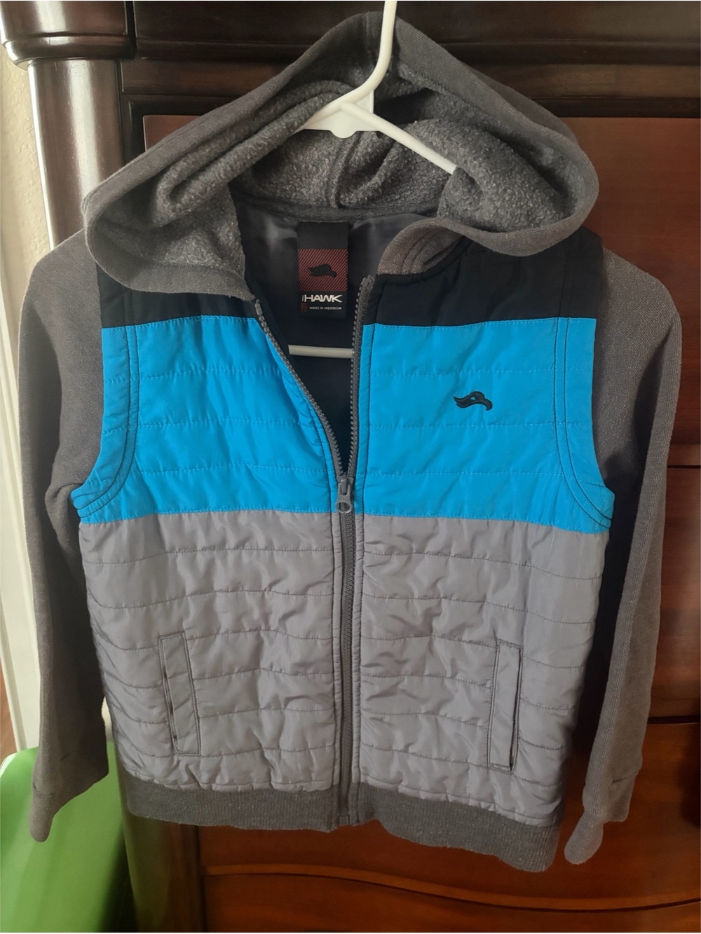 Tony Hawk Boys Puffer Hooded Jacket